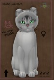 ♀ 8T Abby Black Silver Apple Mysterious Big Porcelain Shorty Pointed Soft Fold Dark Chocolate Boo Boo