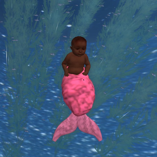 Elfabet's Merbaby--Female Dark