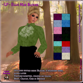 ~LP~ Ellie Mae Mesh Blouse BOXED Texture Scripted