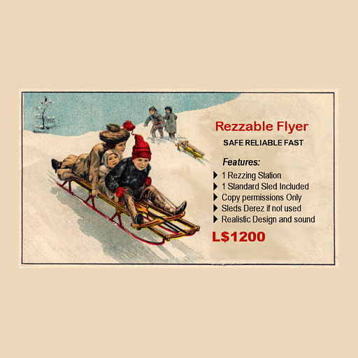 Rezzable Flyer Sled Rezzer