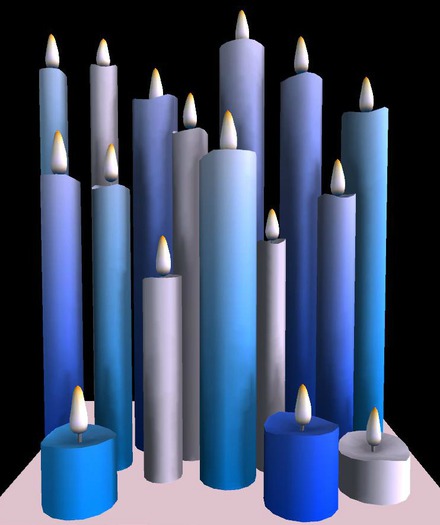 Cluster of Candles - January