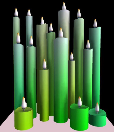 Cluster of Candles - March