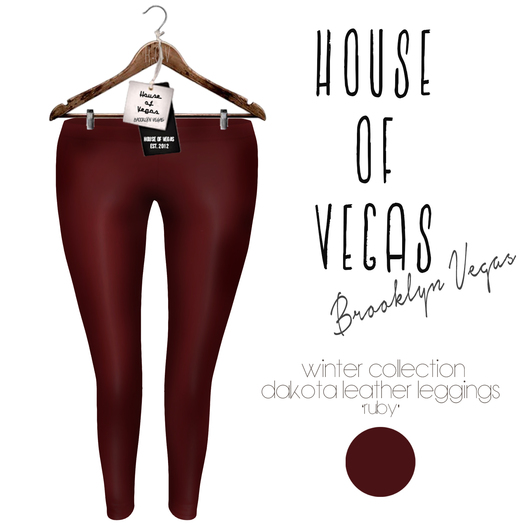 H.o.V Dakota Leggings (Ruby)
