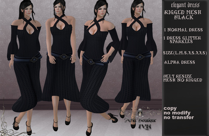 ARIA BOUTIQUE_Ivy-black