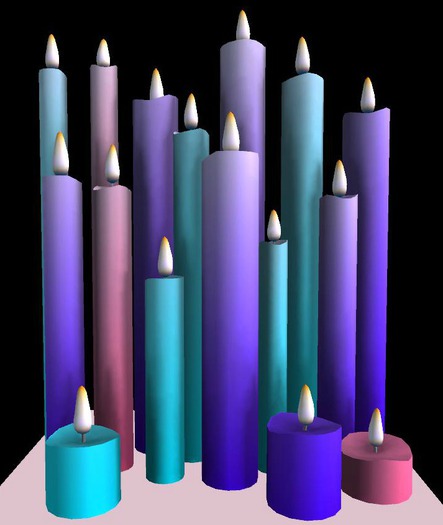 Cluster of Candles - May