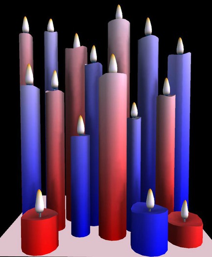 Cluster of Candles - September