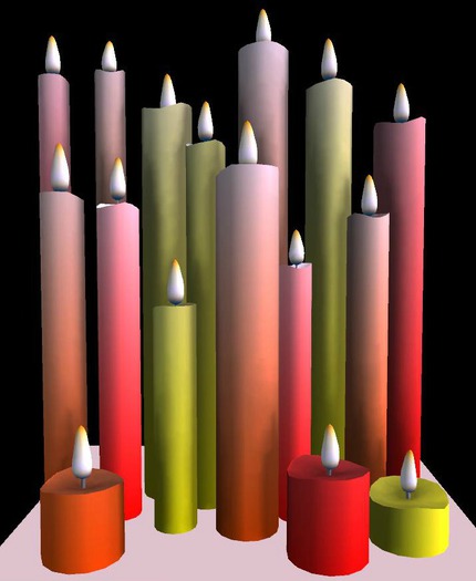 Cluster of Candles - November