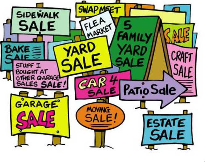 Yard Sale SignS