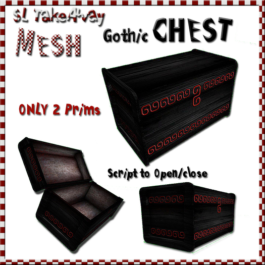 ::SLTA:: Wood Gothic Chest