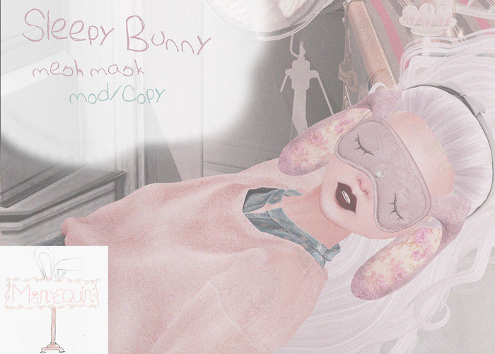 Mannequin { Sleepy Bunny Mask } * All Colors *