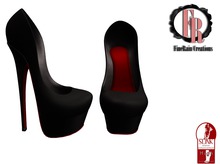 :: FineRain creations.::Ash Shoes Black