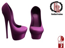 :: FineRain creations.::Ash Shoes Purple