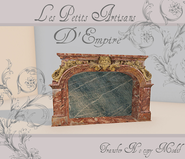 Cheminee Louis XIV du Salon d'Hercule