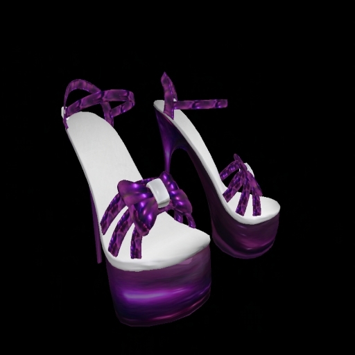 Sandle Purple/White