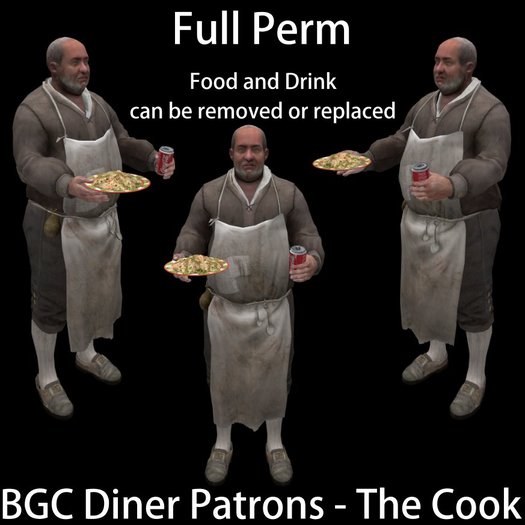 BGC Diner Patron - The Cook