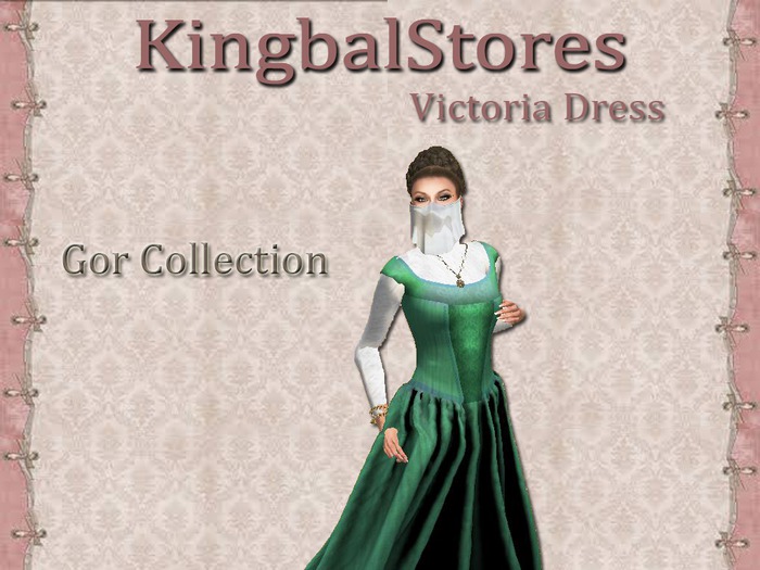 199 KS VICTORIA DRESS MESH GREEN