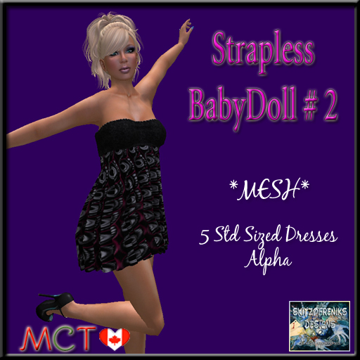 Strapless Babydoll - 2
