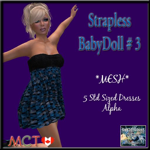 Strapless Babydoll - 3