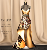 Asteria Creations - Crystal Mesh Gown Set - Leo