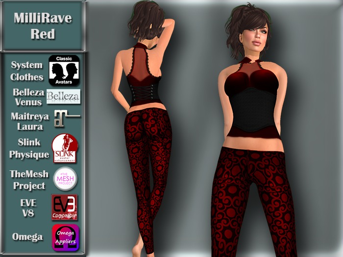 [TKS] BASIC -  MilliRave Red
