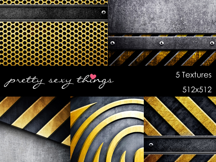 PST Gold Metal Plate Textures
