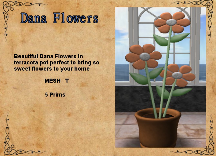 Second Life Marketplace K&J Dana Flower 1