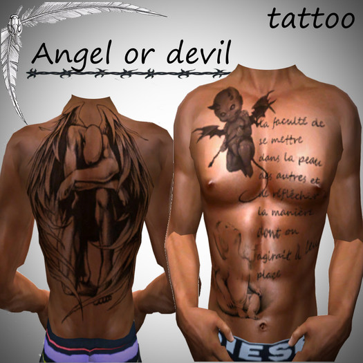 ***Angel Or Devil***tattoo