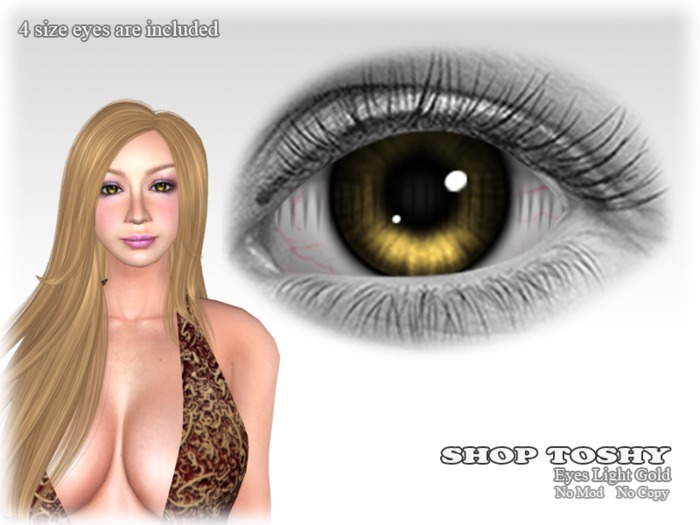 *SHOP Toshy*EyesLightGold