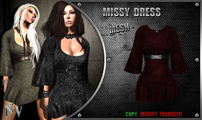 [NV] Missy Dress-Red-