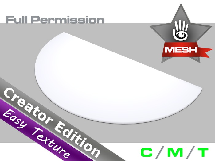 KUBRIC FLUX - Full Perm - Half Circle Rug