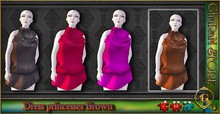 Dress princesses Brown