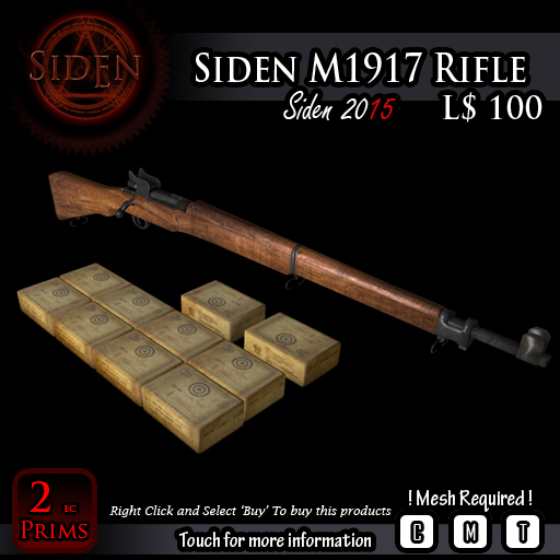Siden M1917 Rifle (BOX) mp