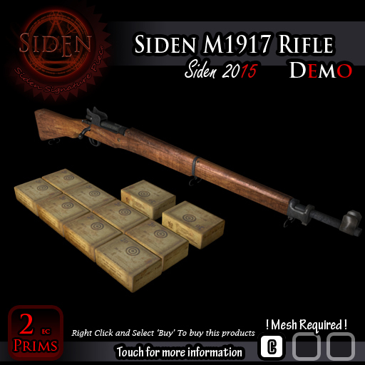 (Demo) Siden M1917 Rifle (BOX) mp