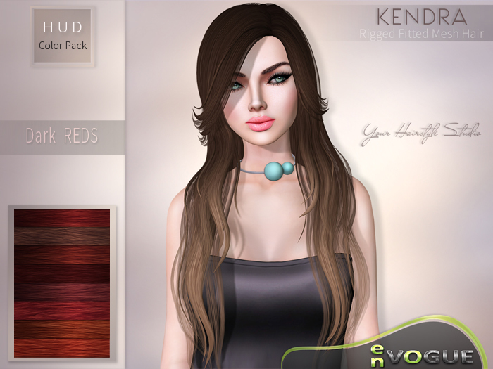 enVOGUE - HAIR Kendra - Dark Reds