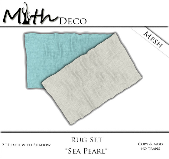 Myth - Rug Set Sea Pearl [B]