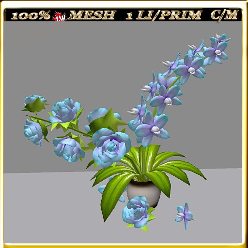 LW_ Orchids and Roses 6 (1 Prim / LI)