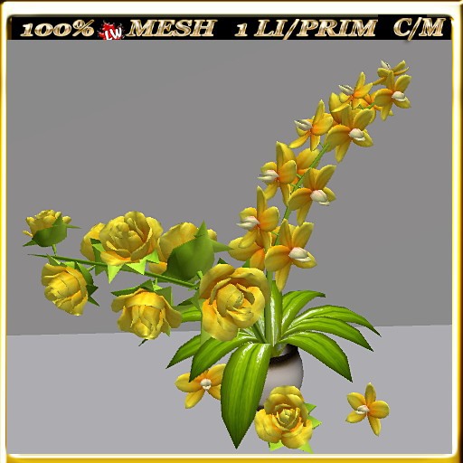 LW_ Orchids and Roses 8 (1 Prim / LI)