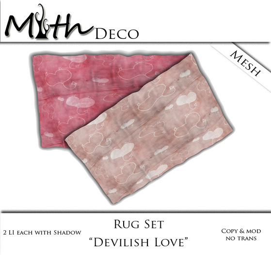 Myth - Rug Set Devilish Love [B]