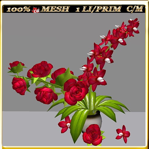 LW_ Orchids and Roses 13 (1 Prim / LI)
