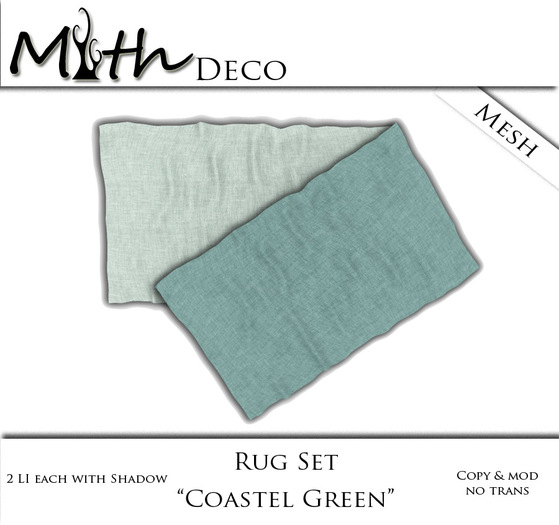 Myth - Rug Set Goastel Green [B]