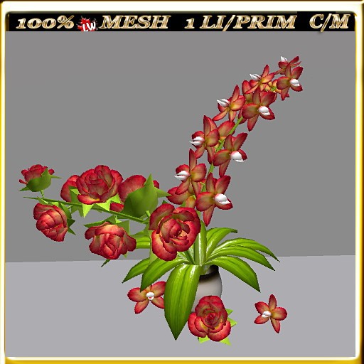 LW_ Orchids and Roses 10 (1 Prim / LI)