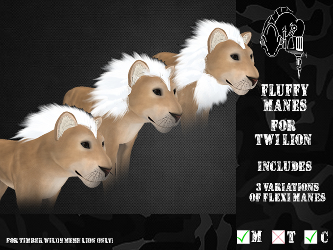 *CMFL* TWI LION - Fluffy Manes (boxed)
