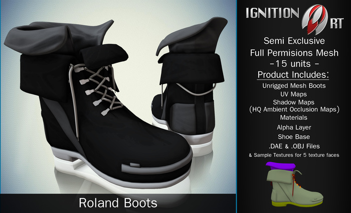 IGNITION ART - Roland Boots SemiExclusive Full Perm 15 units