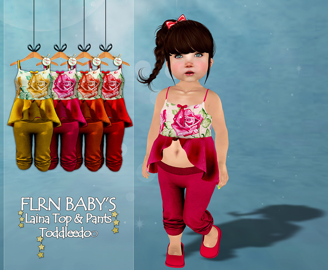 {FLRN Baby's} Laina Top & Pants V3 Fatpack
