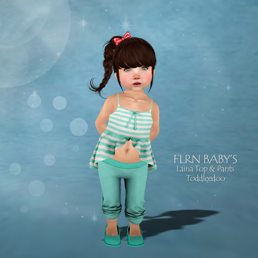{FLRN Baby's} Laina Top-Pants-Shoes DEMO