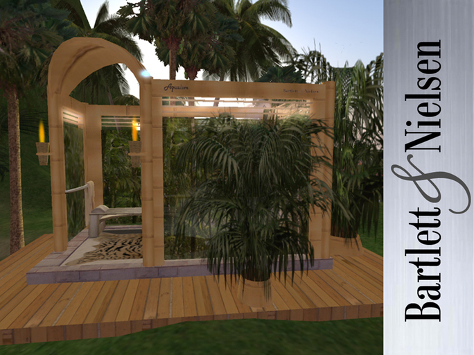 Second Life Marketplace Aqualove Jungle Spa (100 pose shower)