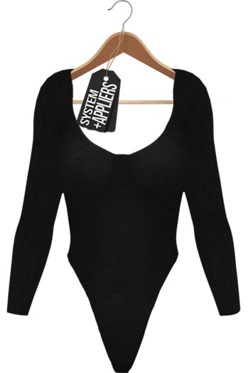 [lady.fakessi].90's bodysuit - Sheer Lace