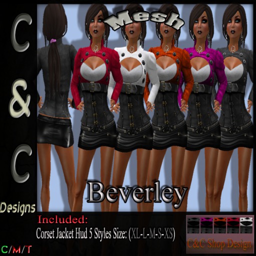 C&C Mesh Beverley Hud 5 Styles