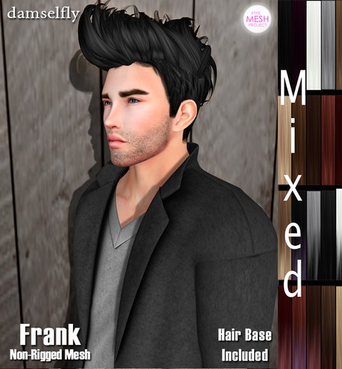 *~*Damselfly*~*Frank Non-Rigged Mesh Mixed Pack