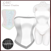 DEMO - LMC Mesh Templates - Formal Gown IX - Fully rigged mesh evening dress